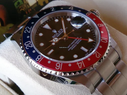 Lovely Fake Rolex Gmt-master II 16710 Automatic Movement Steel Case Watch - Image 15