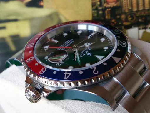 Lovely Fake Rolex Gmt-master II 16710 Automatic Movement Steel Case Watch - Image 5