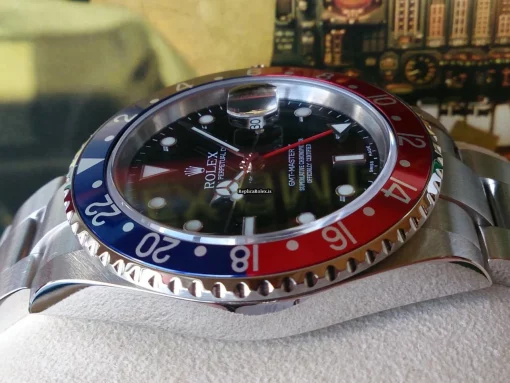 Lovely Fake Rolex Gmt-master II 16710 Automatic Movement Steel Case Watch - Image 7