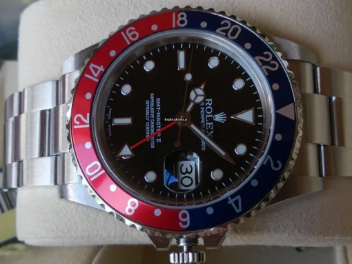 Lovely Fake Rolex Gmt-master II 16710 Automatic Movement Steel Case Watch - Image 9