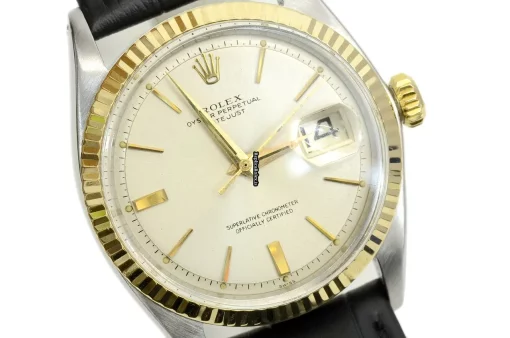 Distinctive Copies Rolex Datejust 1601 Caliber 1570 Automatic Movement 36mm Gold/steel Case Mens/unisex Watch - Image 2
