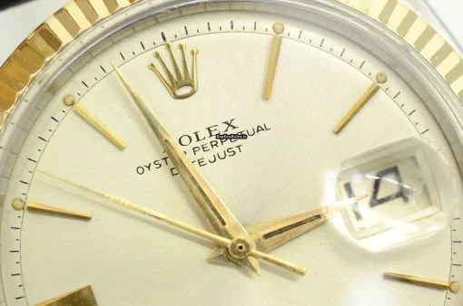 Distinctive Copies Rolex Datejust 1601 Caliber 1570 Automatic Movement 36mm Gold/steel Case Mens/unisex Watch - Image 3
