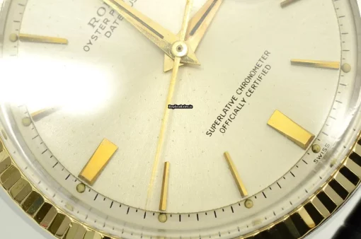 Distinctive Copies Rolex Datejust 1601 Caliber 1570 Automatic Movement 36mm Gold/steel Case Mens/unisex Watch - Image 4