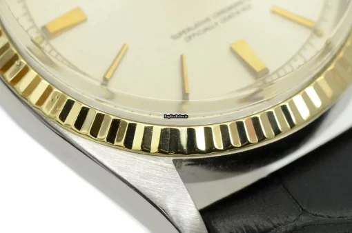 Distinctive Copies Rolex Datejust 1601 Caliber 1570 Automatic Movement 36mm Gold/steel Case Mens/unisex Watch - Image 5