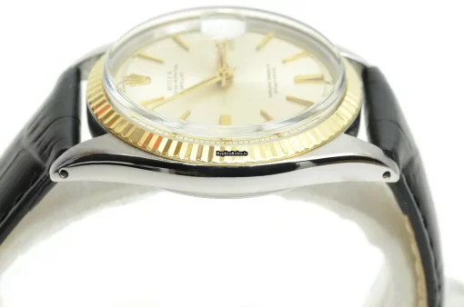 Distinctive Copies Rolex Datejust 1601 Caliber 1570 Automatic Movement 36mm Gold/steel Case Mens/unisex Watch - Image 7