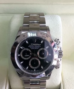 Luxury Fake Rolex Daytona 116520 Caliber 4130 Automatic Movement 40mm Steel Case Mens/unisex Watch