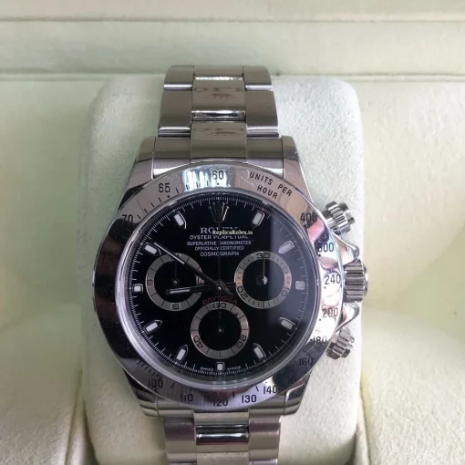 Luxury Fake Rolex Daytona 116520 Caliber 4130 Automatic Movement 40mm Steel Case Mens/unisex Watch