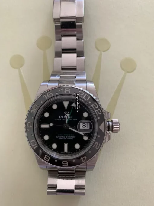 Distinctive Fake Rolex Gmt-master II 116710ln Caliber 3186 Automatic Movement 40mm Steel Case Mens/unisex Watch - Image 7
