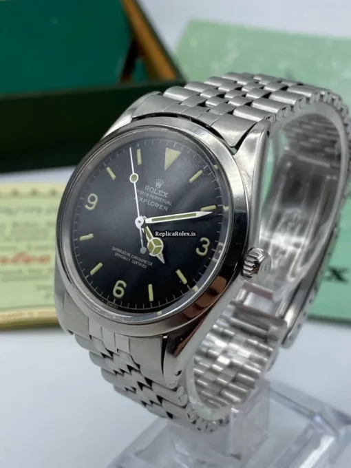 Perfect Fake Rolex Explorer 1016 Caliber 1570 Automatic Movement 36mm Steel Case Mens/unisex Watch - Image 3