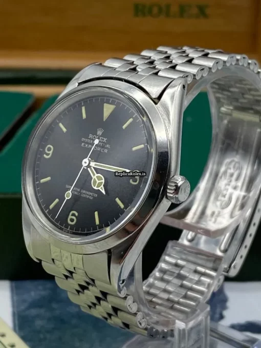 Perfect Fake Rolex Explorer 1016 Caliber 1570 Automatic Movement 36mm Steel Case Mens/unisex Watch - Image 6