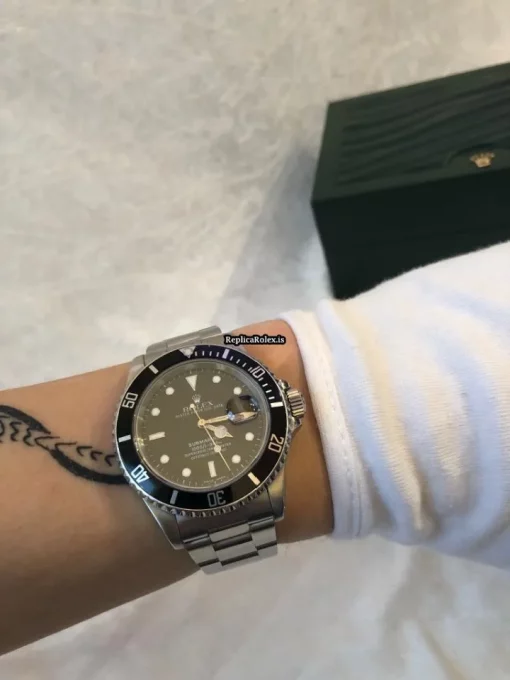 Recommend Copy Rolex Submariner Date 16610 Caliber 3135 Automatic Movement 40mm Steel Case Mens/unisex Watch - Image 8