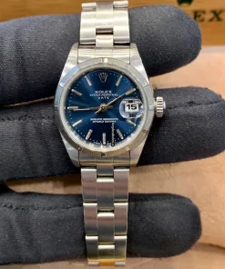 Fabulous Fakes Rolex Oyster Perpetual Lady Date 69160 Caliber 2135 Automatic Movement 26mm Steel Case Womens Watch