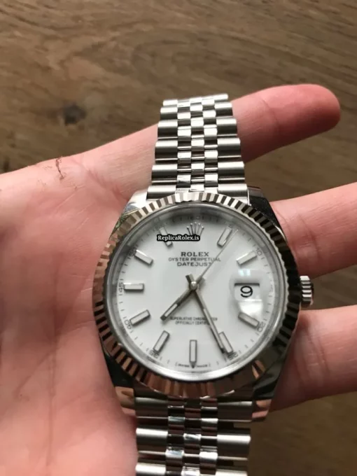 Awesome Fake Rolex Datejust 126334 Caliber 3235 Automatic Movement 41mm Steel Case Mens/unisex Watch - Image 10