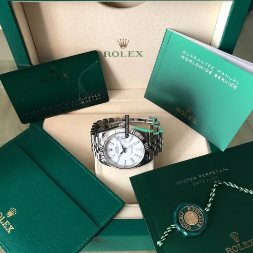 Awesome Fake Rolex Datejust 126334 Caliber 3235 Automatic Movement 41mm Steel Case Mens/unisex Watch - Image 3