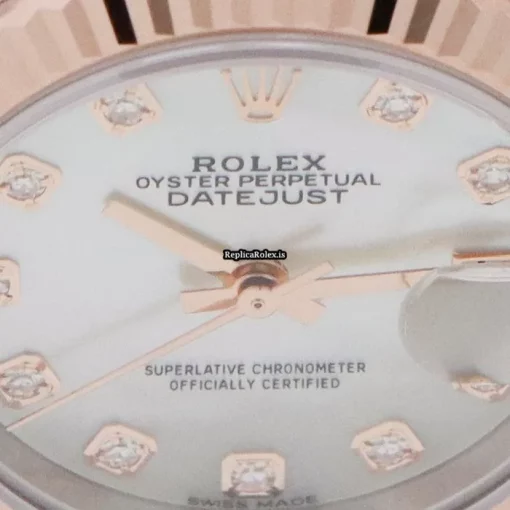 High-end Clone Rolex Lady-datejust 279171ng Caliber 2236 Automatic Movement 28mm Gold/steel Case Watch - Image 14