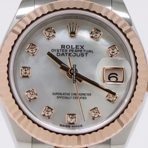 High-end Clone Rolex Lady-datejust 279171ng Caliber 2236 Automatic Movement 28mm Gold/steel Case Watch - Image 7