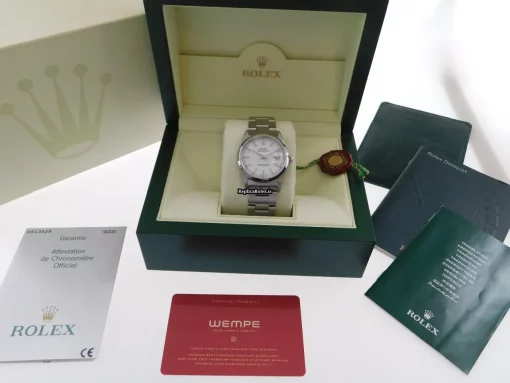 Luxury Replica Rolex Datejust 16200 Automatic Movement 36mm Steel Case Mens/unisex Watch - Image 2