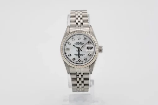 Distinctive Replica Rolex Lady-datejust 69174 Caliber 2135 Automatic Movement 26mm Gold/steel Case Womens Watch - Image 2