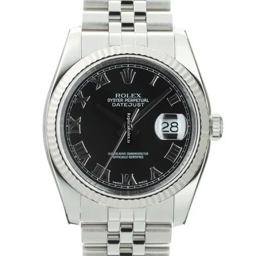 Luxury Replica Rolex Datejust 116234 Caliber 3135 Automatic Movement 36mm Gold/steel Case Watch