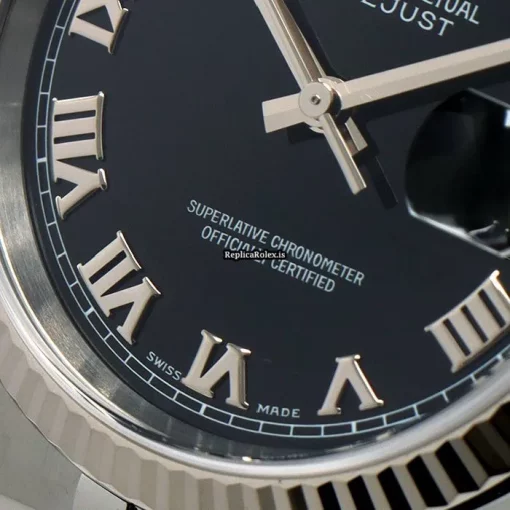 Luxury Replica Rolex Datejust 116234 Caliber 3135 Automatic Movement 36mm Gold/steel Case Watch - Image 4