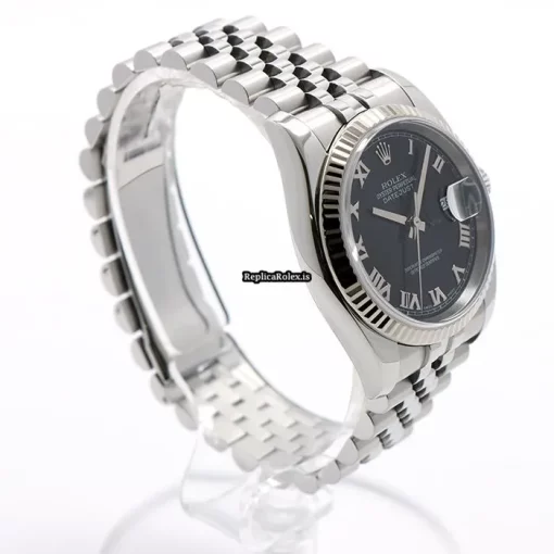 Luxury Replica Rolex Datejust 116234 Caliber 3135 Automatic Movement 36mm Gold/steel Case Watch - Image 6