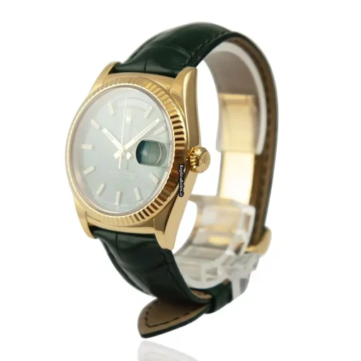 Fantastic Replica Rolex Day-date 36 118138 Caliber 3155 Automatic Movement 36mm Yellow Gold Case Mens/unisex Watch - Image 7