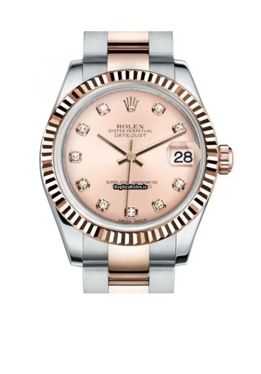 Fantastic Replica Rolex Datejust 278271 Caliber 2236 Automatic Movement 31mm Gold/steel Case Womens Watch