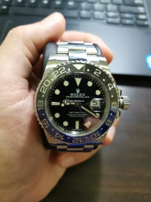Attractive Fake Rolex Gmt-master II 116710blnr Caliber 3186 Automatic Movement 40mm Steel Case Mens/unisex Watch - Image 5