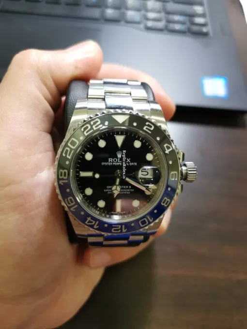 Attractive Fake Rolex Gmt-master II 116710blnr Caliber 3186 Automatic Movement 40mm Steel Case Mens/unisex Watch - Image 6