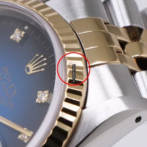 Neat Replica Rolex Datejust 16233g Automatic Movement 36mm Gold/steel Case Watch - Image 4