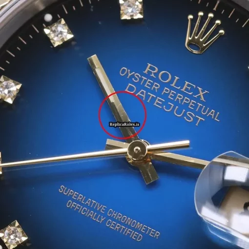 Neat Replica Rolex Datejust 16233g Automatic Movement 36mm Gold/steel Case Watch - Image 5