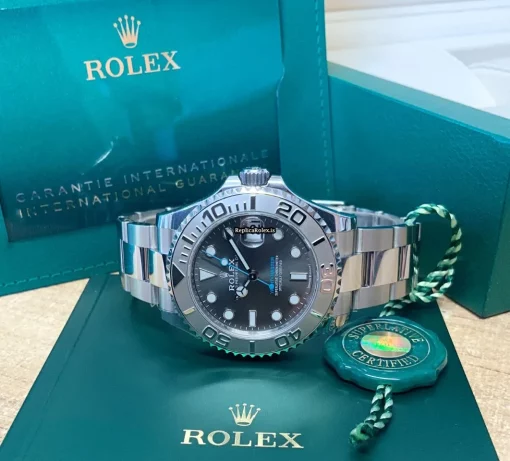 Terrific Replica Rolex Yacht-master 37 268622 Caliber 2236 Automatic Movement 37mm Steel Case Mens/unisex Watch - Image 7