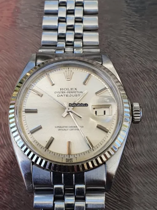 Fantastic Imitation Rolex Datejust 1601 Automatic Movement 36mm Steel Case Mens/unisex Watch - Image 12