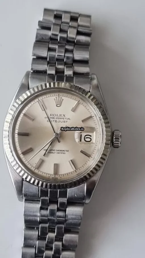 Fantastic Imitation Rolex Datejust 1601 Automatic Movement 36mm Steel Case Mens/unisex Watch - Image 2