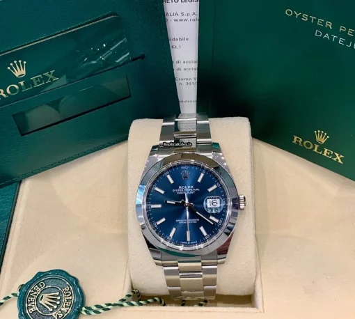 Unique Replica Rolex Datejust 126300 Caliber 3235 Automatic Movement 41x48mm Steel Case Mens/unisex Watch - Image 6