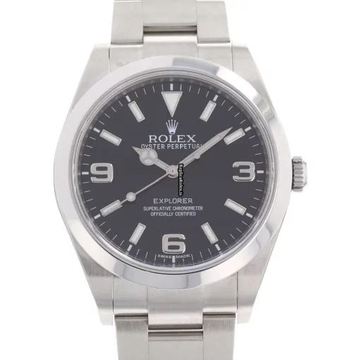 Top Replica Rolex Explorer 214270 Caliber 3132 Automatic Movement 39mm Steel Case Mens/unisex Watch