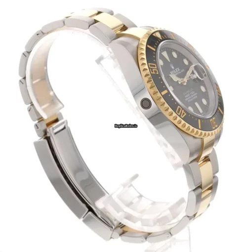 Suitable Fake Rolex Sea-dweller 126603 Caliber 3235 Automatic Movement 43mm Gold/steel Case Mens/unisex Watch - Image 4