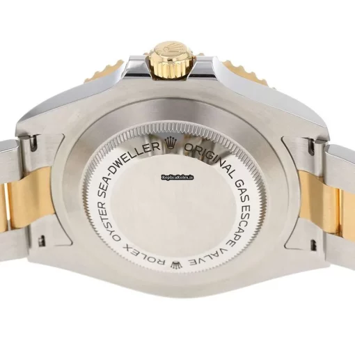 Suitable Fake Rolex Sea-dweller 126603 Caliber 3235 Automatic Movement 43mm Gold/steel Case Mens/unisex Watch - Image 5