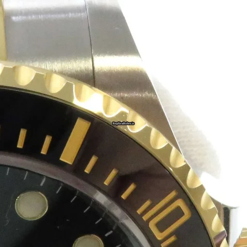 Suitable Fake Rolex Sea-dweller 126603 Caliber 3235 Automatic Movement 43mm Gold/steel Case Mens/unisex Watch - Image 6