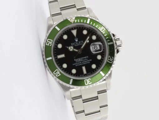 Design Replica Rolex Submariner Date 16610lv Automatic Movement 40mm Steel Case Watch