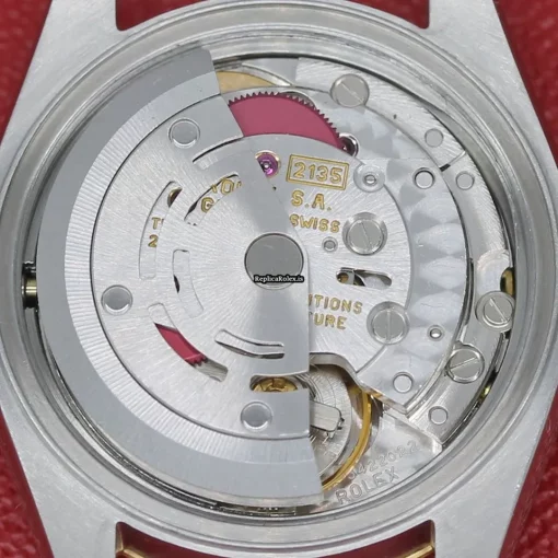 Defect Copy Rolex Lady-datejust 69173 Caliber 2135 Automatic Movement 26x42mm Gold/steel Case Womens Watch - Image 11