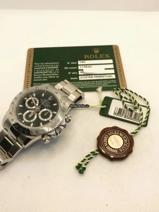 Excellent Replica Rolex Daytona 116520 Caliber 4130 Automatic Movement 40mm Steel Case Mens/unisex Watch - Image 5