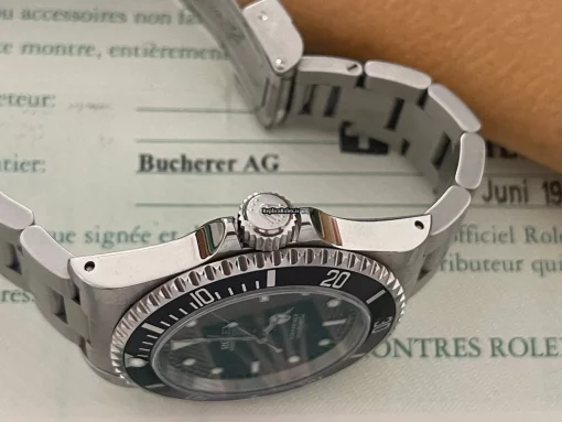 Great Replica Rolex Submariner 14060 Caliber 3000 Automatic Movement 40mm Steel Case Mens/unisex Watch - Image 8