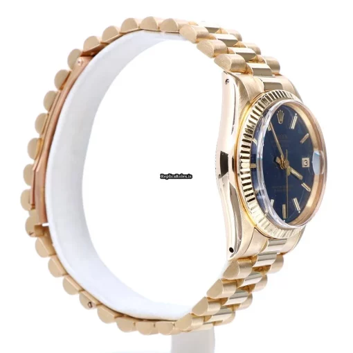 Fantastic Clone Rolex Datejust 6827 Caliber 2135 Automatic Movement 31mm Yellow Gold Case Womens Watch - Image 8