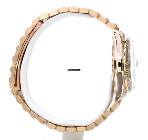 Fantastic Clone Rolex Datejust 6827 Caliber 2135 Automatic Movement 31mm Yellow Gold Case Womens Watch - Image 9