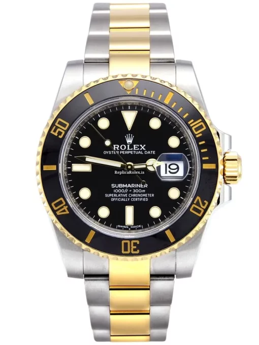 Wonderful Replica Rolex Submariner Date 116613ln Caliber 3135 Automatic Movement 40mm Gold/steel Case Mens/unisex Watch