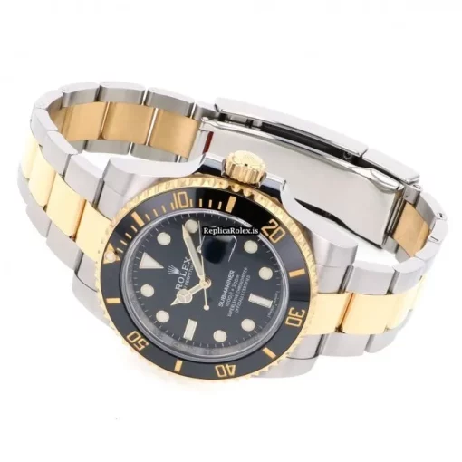 Wonderful Replica Rolex Submariner Date 116613ln Caliber 3135 Automatic Movement 40mm Gold/steel Case Mens/unisex Watch - Image 2