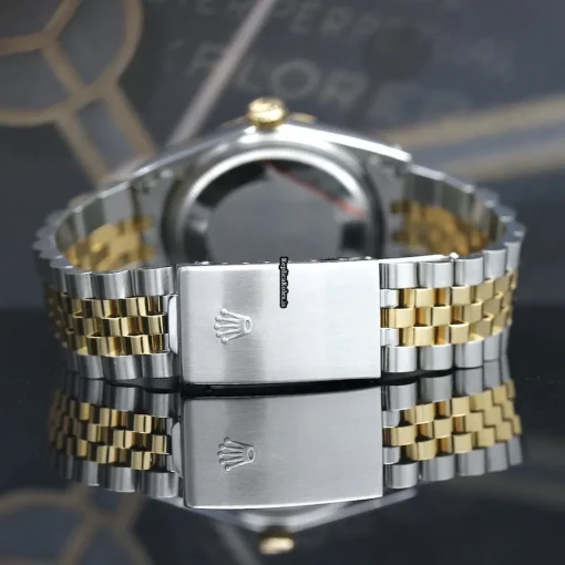 Superb Replica Rolex Datejust 16013 Caliber 3035 Automatic Movement 36x42mm Gold/steel Case Mens/unisex Watch - Image 12