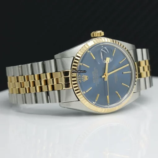 Superb Replica Rolex Datejust 16013 Caliber 3035 Automatic Movement 36x42mm Gold/steel Case Mens/unisex Watch - Image 2