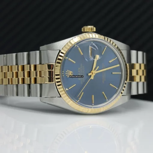 Superb Replica Rolex Datejust 16013 Caliber 3035 Automatic Movement 36x42mm Gold/steel Case Mens/unisex Watch - Image 6